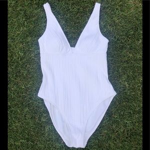 La Blanca One Piece Texture Swimsuit